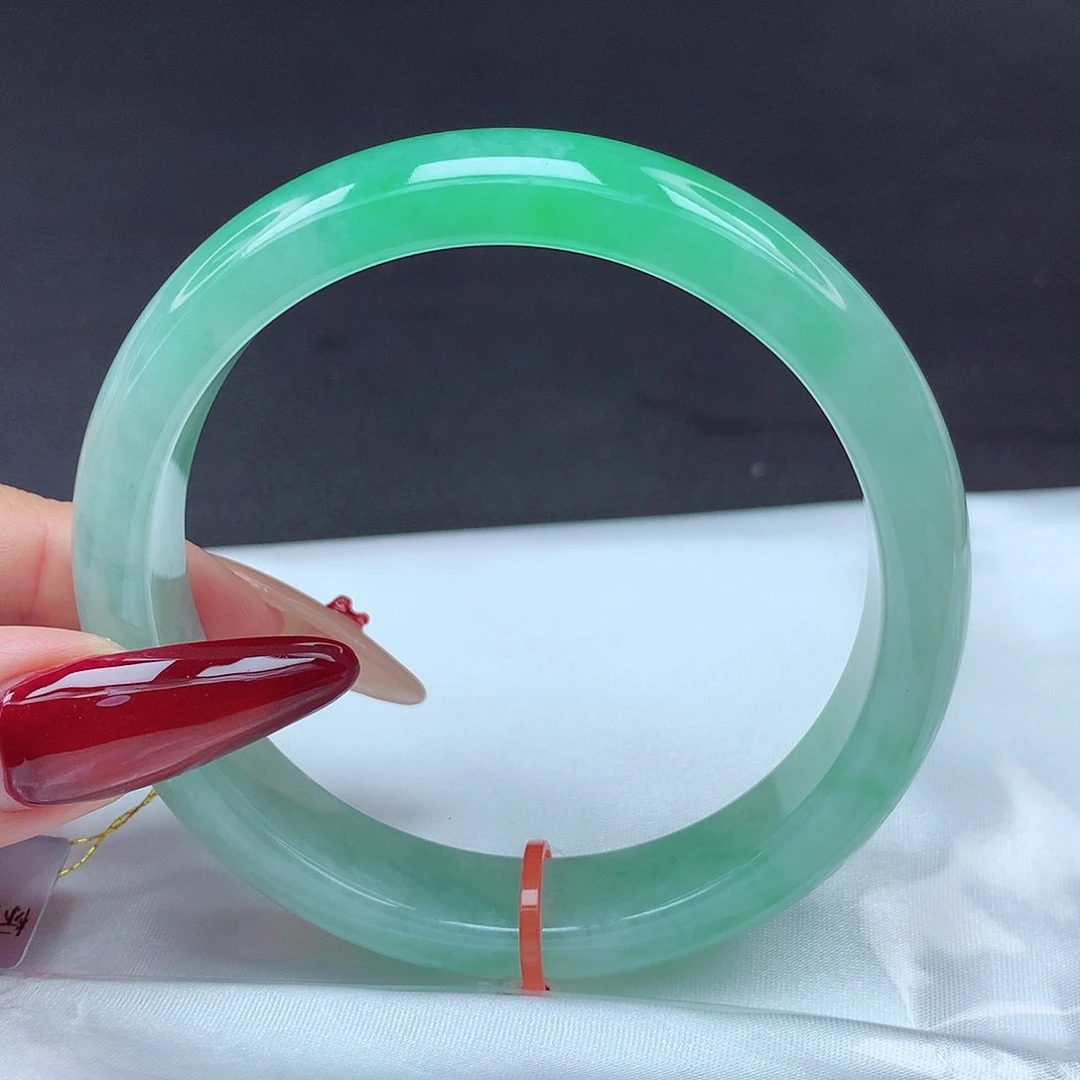 未镶嵌手镯翡翠60圈742