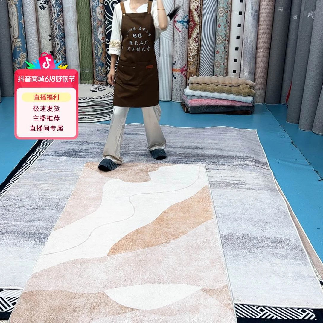 混纺100×200误差±1-3cm巨厚棉布底仿羊绒微瑕特价