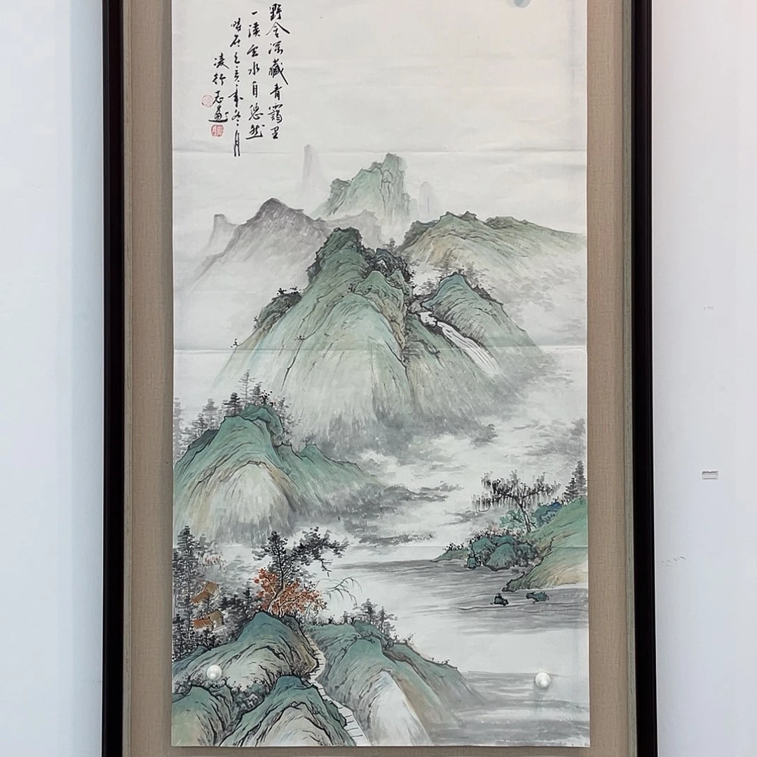 国画凌行志老师手绘国画精品