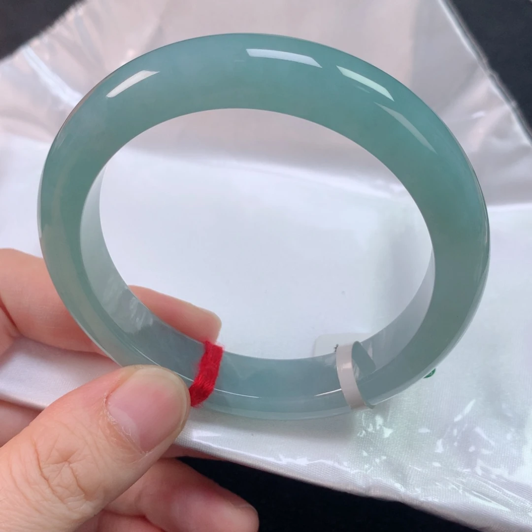 未镶嵌手镯翡翠缅甸天然翡翠手镯58