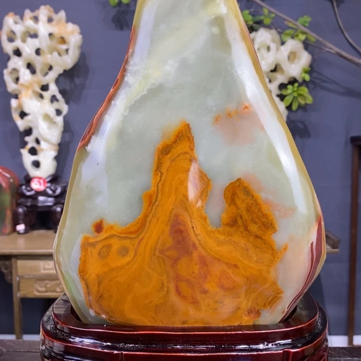 石材精品古青石摆件