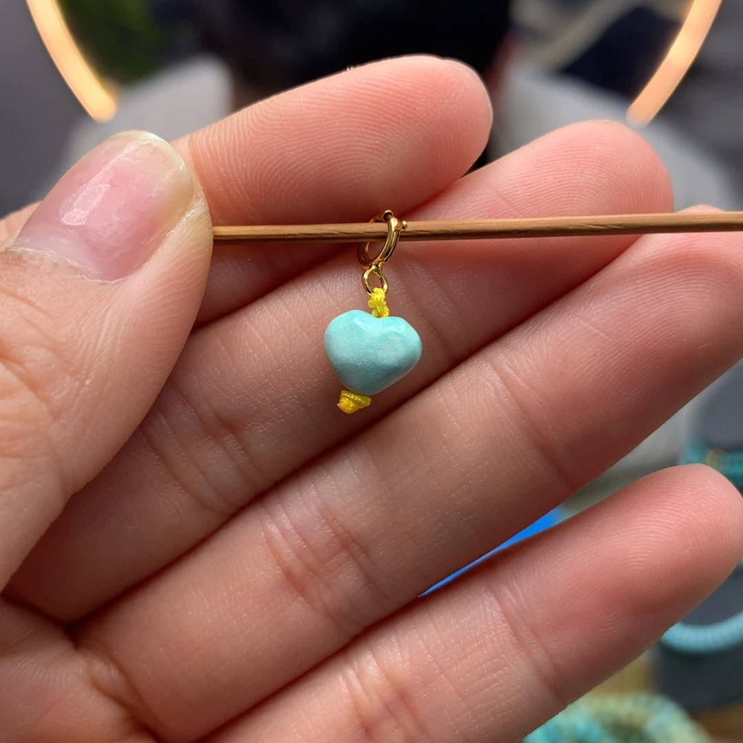 绿松石挂件未镶嵌