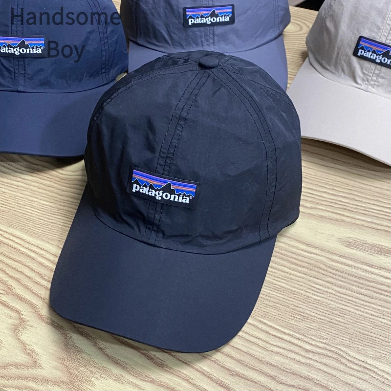 速干帽子山峰户外休闲鸭舌帽新款男款遮阳帽棒球帽轻奢痞帅男装