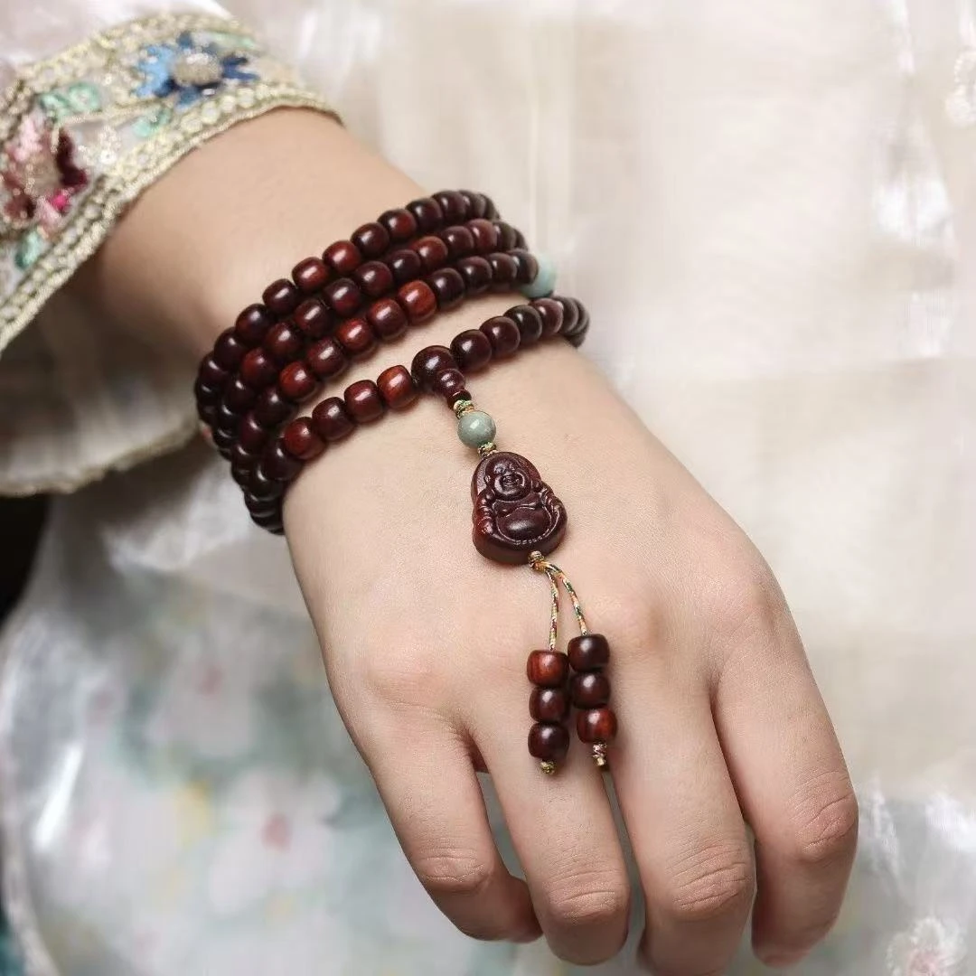 紫檀ZT-010紫檀木佛珠念珠手串