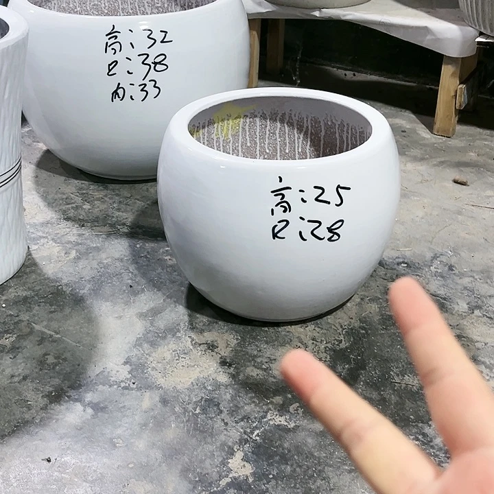 陶瓷花盆包邮包破损