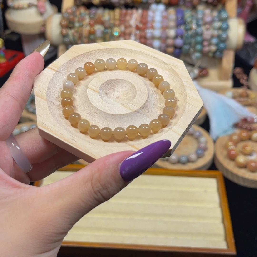 长石玉未镶嵌手绳