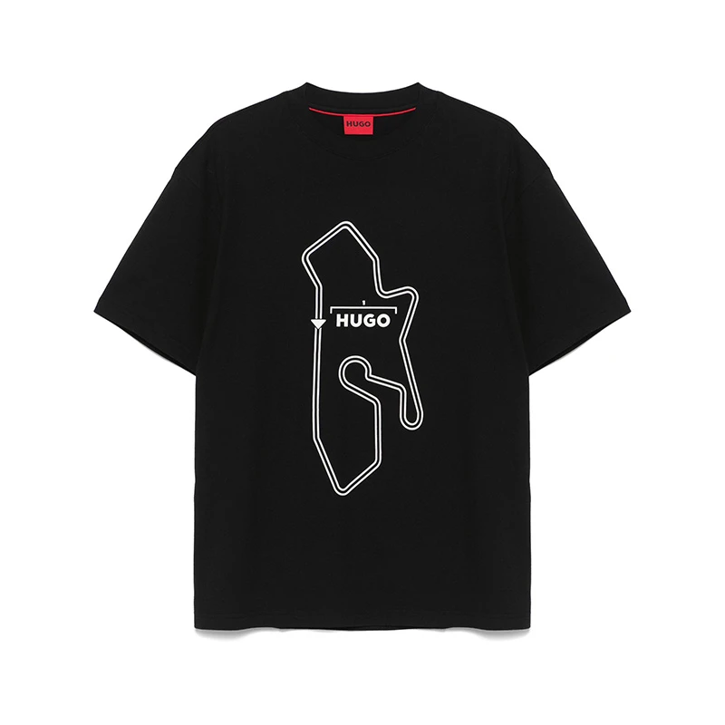 HugoBoss/雨果博斯男士圆领短袖T恤夏季男款半袖圆领宽松50531757