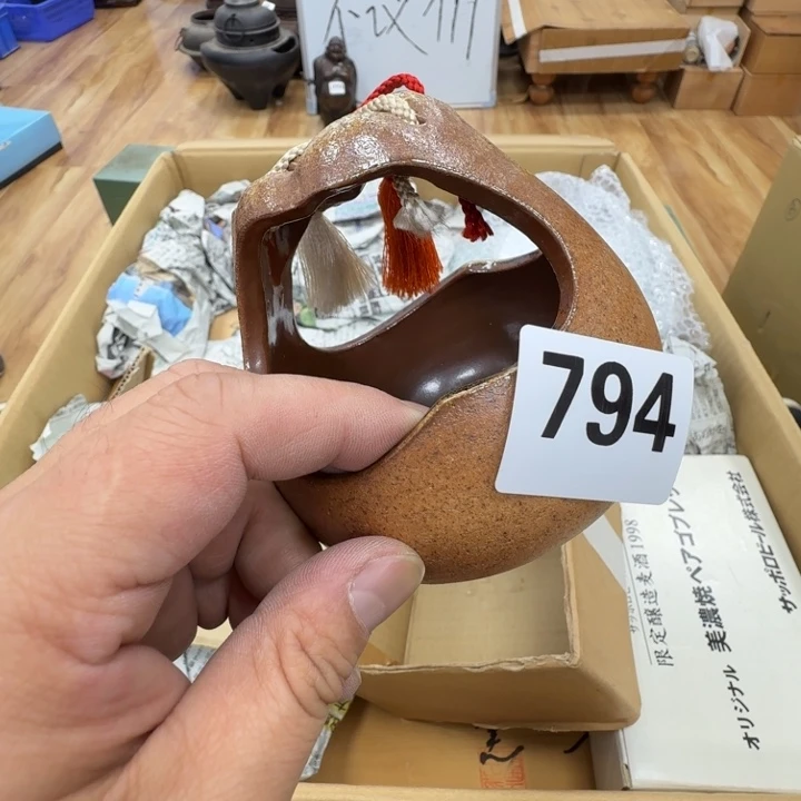 瓷片工艺品摆件瓷器摆件正能量