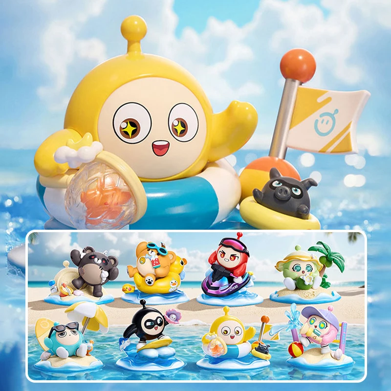 【X11】蛋仔派对假日海岸线系列盲盒 桌面摆件礼物潮玩手办儿童