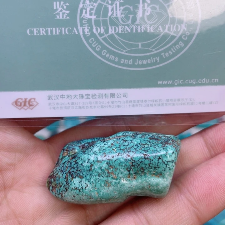 未镶嵌绿松石珠宝奇石