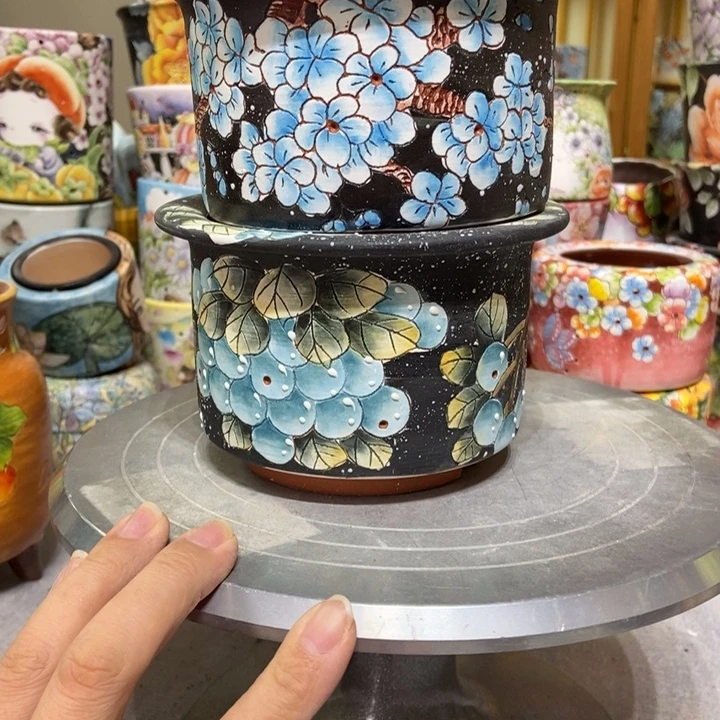景德镇艺术手绘作品
