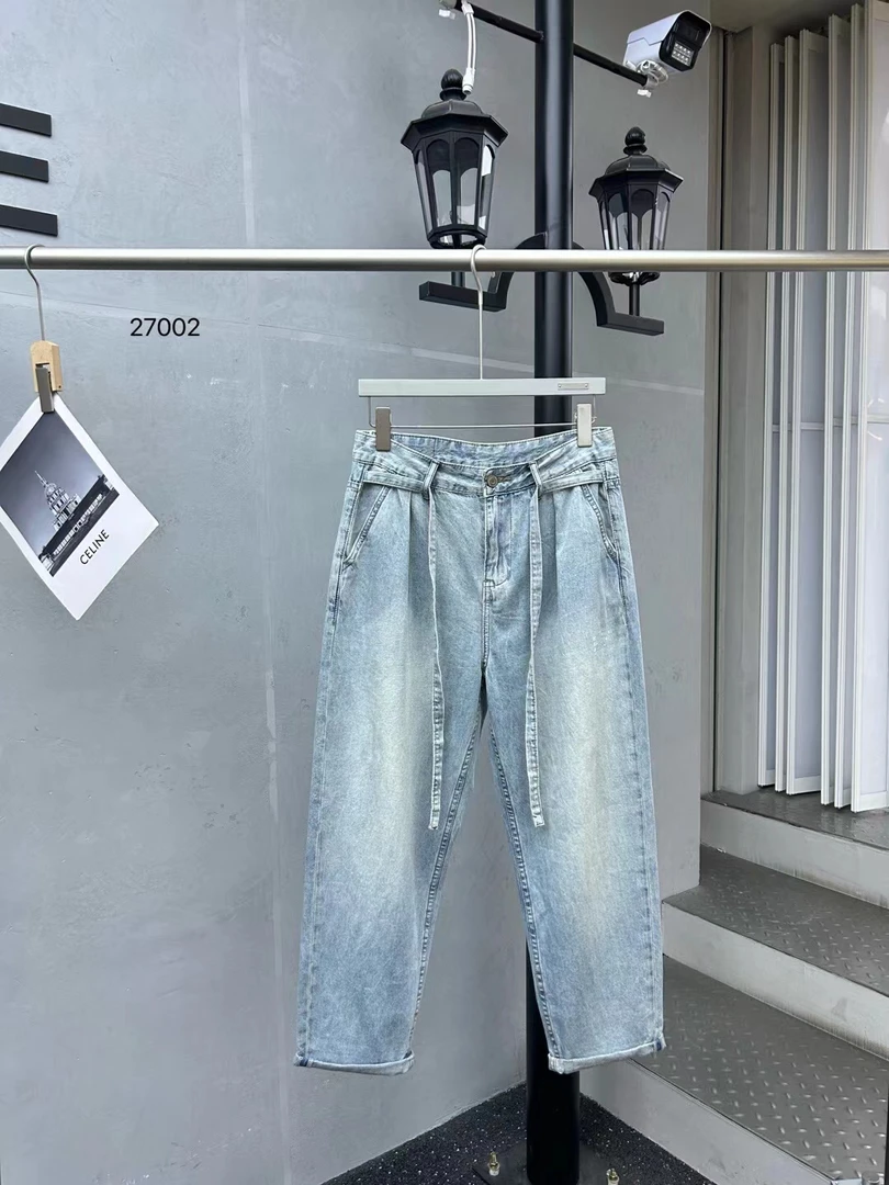 YLZ#潮流复古ins百搭牛仔裤#27002（裤长99cm 30码腰围76）
