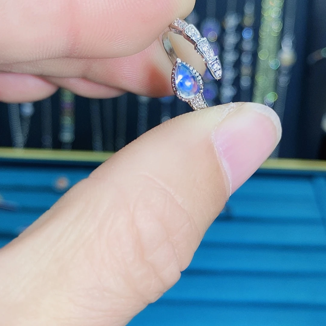 紫晶珠宝半成品银S925镶嵌