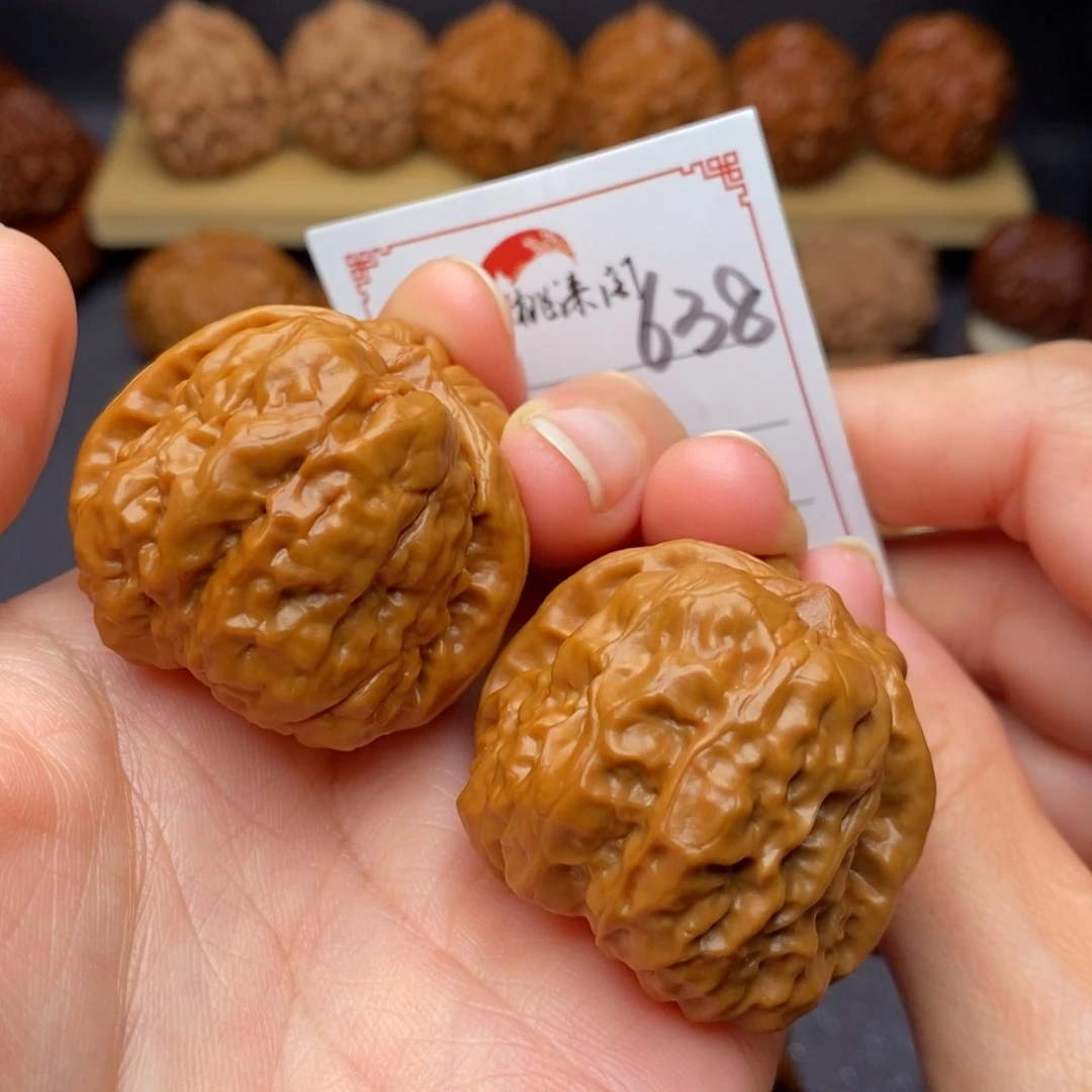 把件文玩核桃638号38蛤蟆