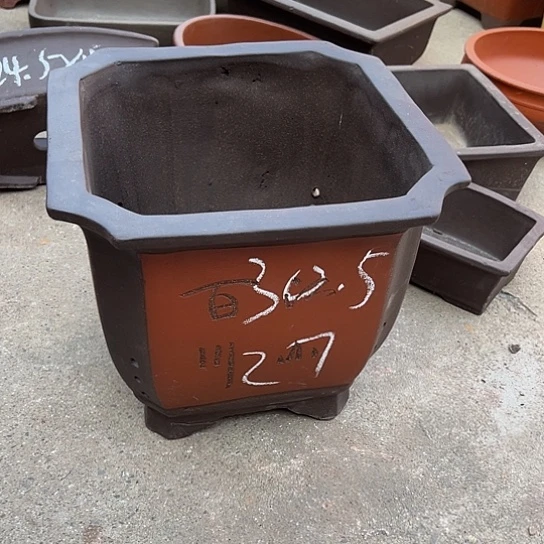 紫砂花盆透气花盆