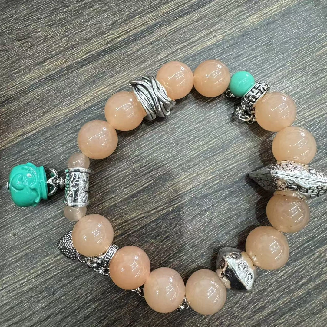 高定珠宝藕粉手链HF1033S068