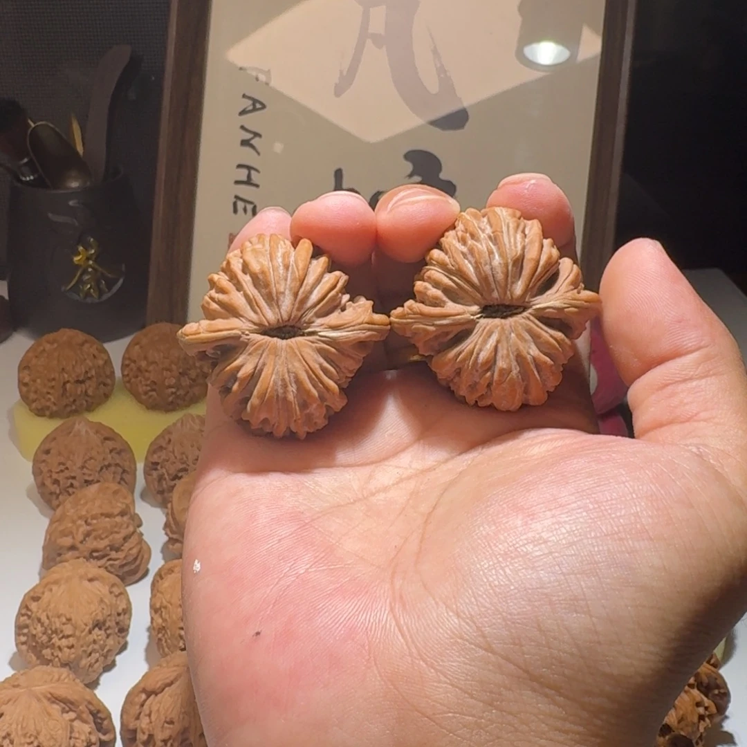 小***庄吊坠文玩核桃43尺寸全品四座楼