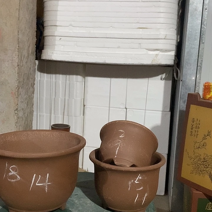 紫砂花盆紫砂花盆