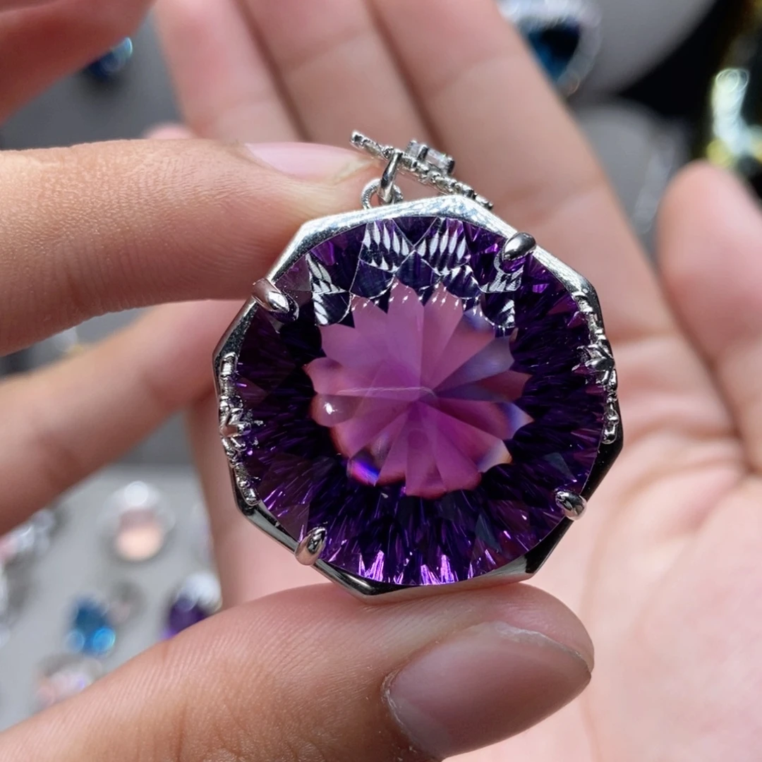 1***9银S925镶嵌颈饰水晶11111