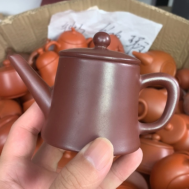 茶壶紫砂原矿朱泥茶壶茶具家用130