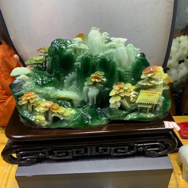 《付米链接》家居装饰品乔迁开业公司办公室客厅摆件工艺品送礼