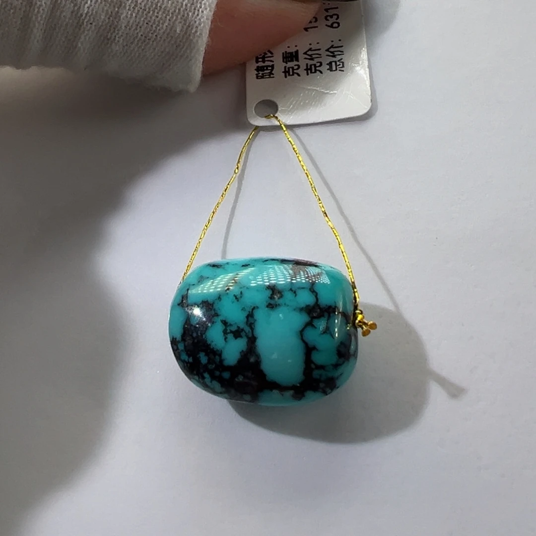 绿松石未镶嵌挂件
