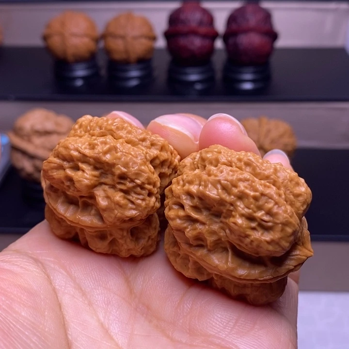 把件文玩核桃龙脊妖蟾38