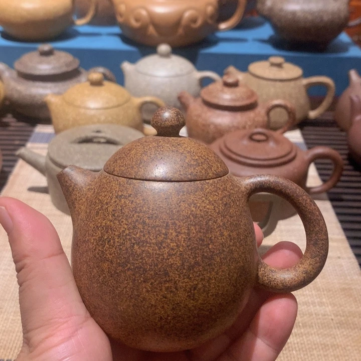 茶壶紫砂龙蛋高温段