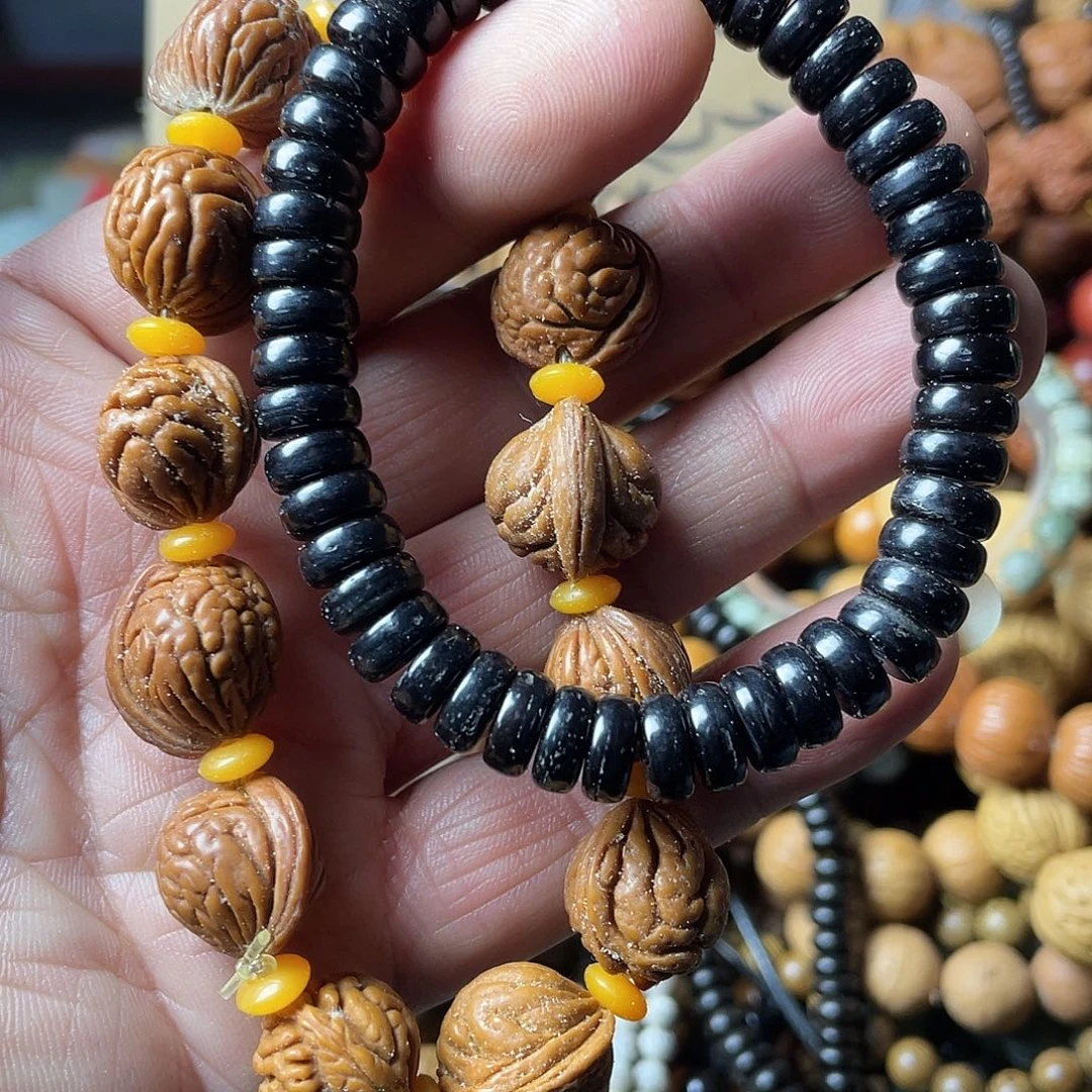 佛螺菩提吊坠两件套