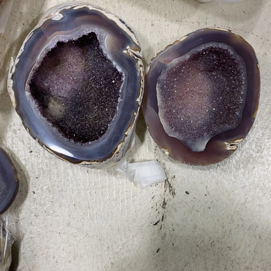 紫晶天然水晶未镶嵌我****躺