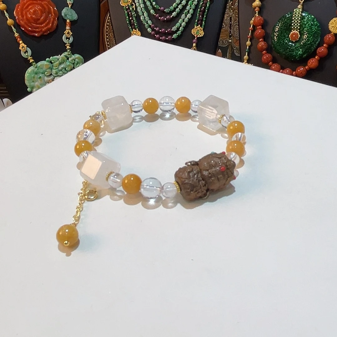 翡翠未镶嵌手链福利