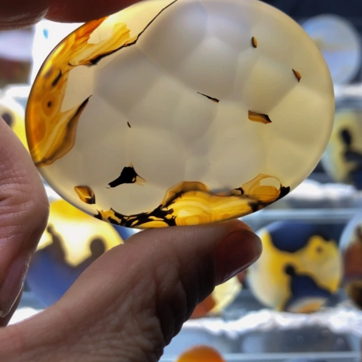 合金玛瑙/玉髓珠宝奇石136