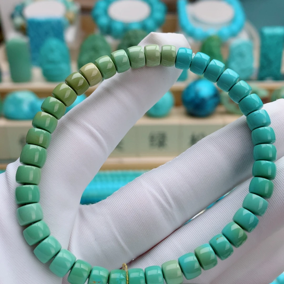 绿松石未镶嵌挂件