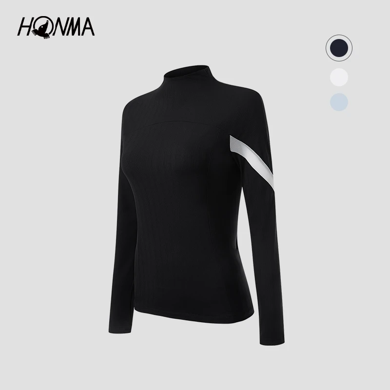 【专业高尔夫】HONMA女士打底衫修身爽滑舒适显瘦HWKQ704R601