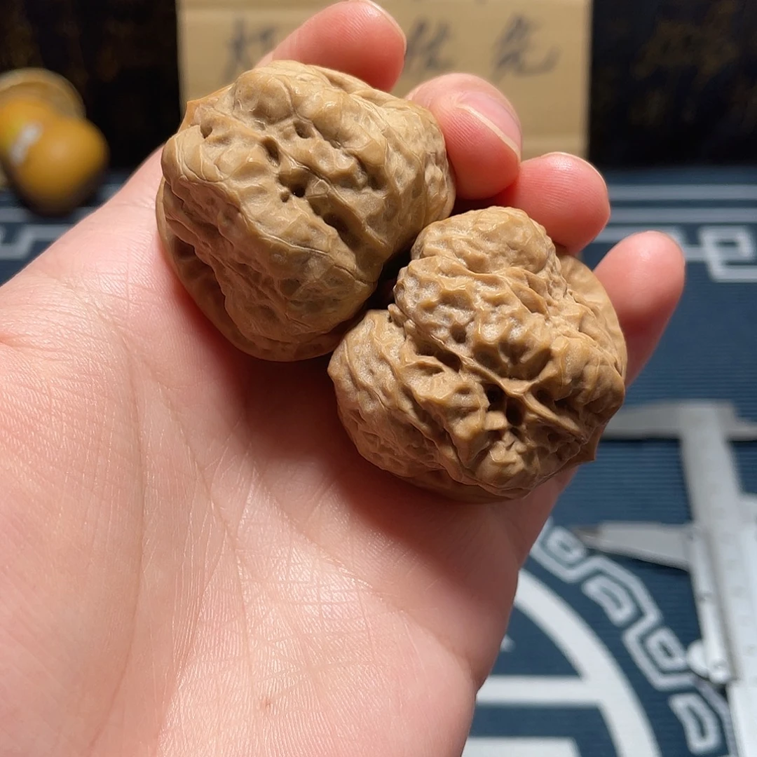 一***排文玩核桃把件蛤蟆