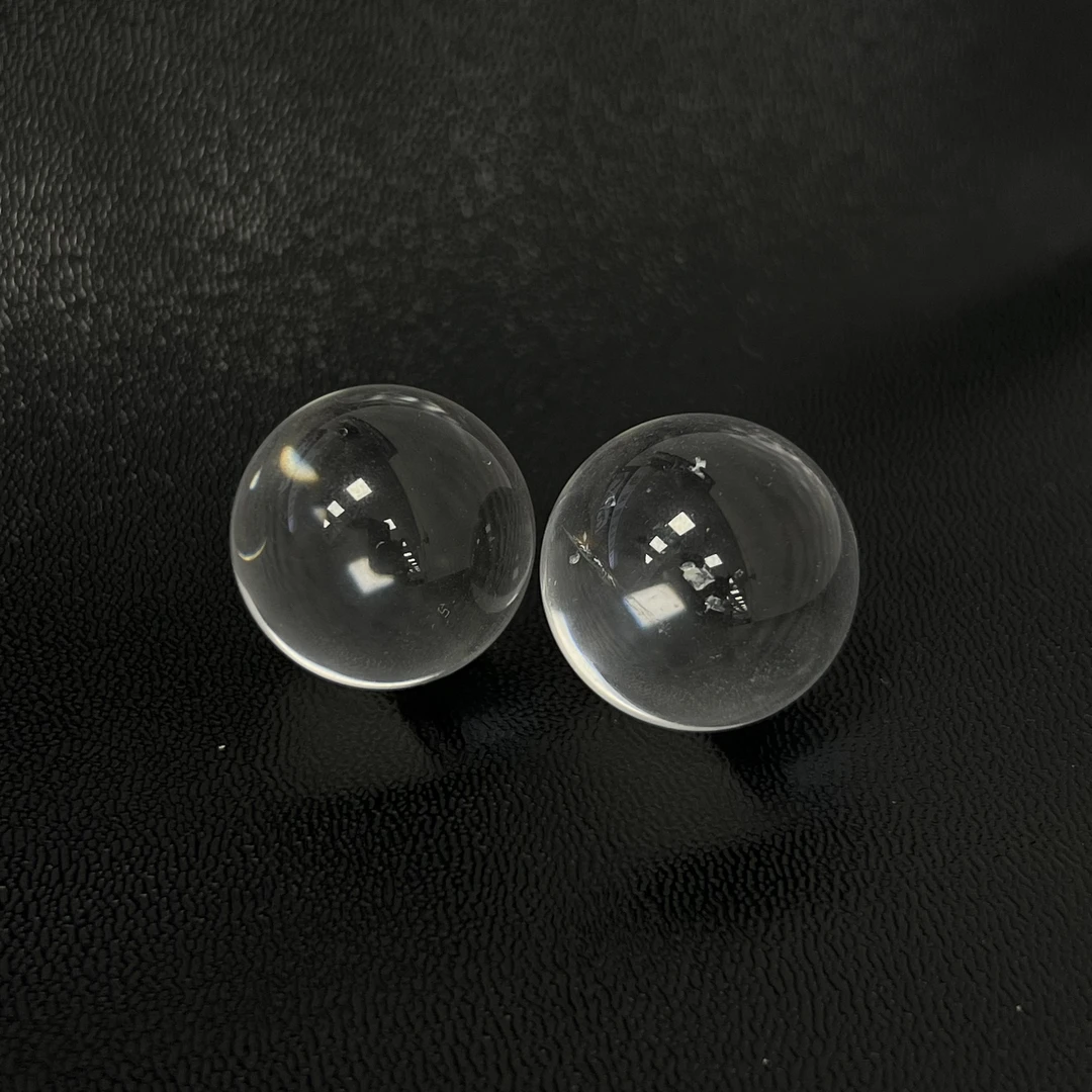 【铭记珠宝】白水晶圆珠吊坠13-2DM93L7【多样性发一件】约20mm+配绳