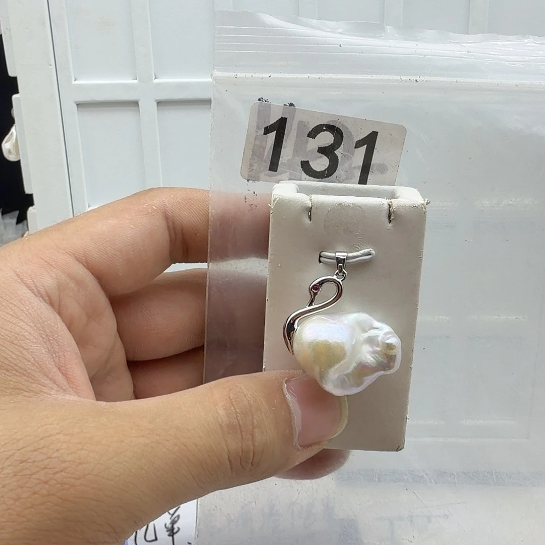 合金淡水珍珠颈饰