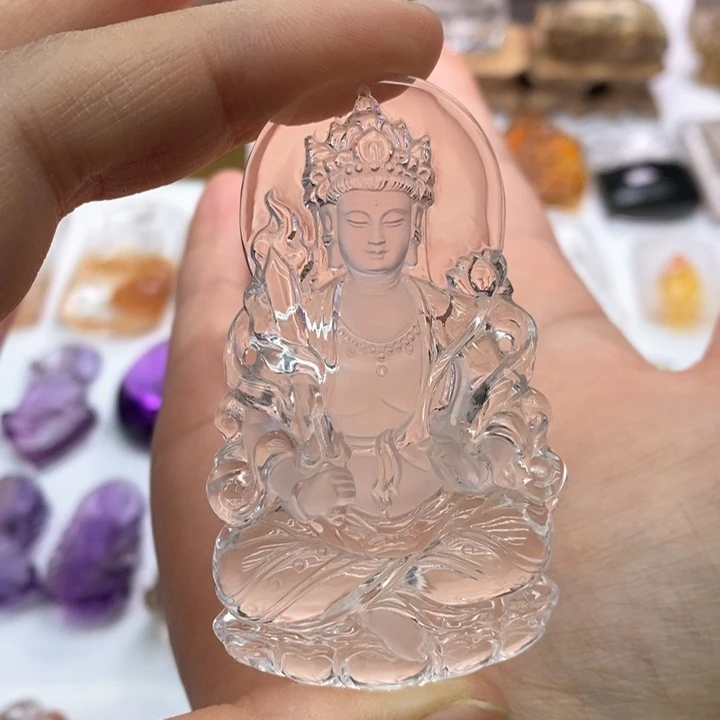 水晶颈饰未镶嵌梦**灭定制