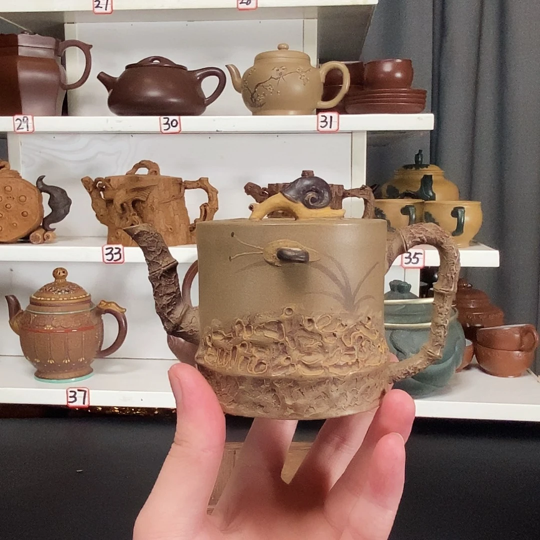 紫砂茶壶原矿紫砂