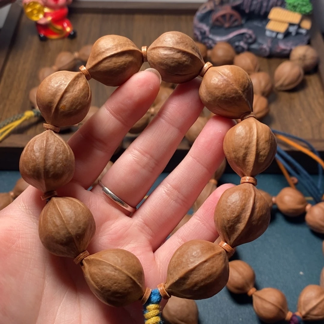 橄榄核手串/手链2025梅林铁三花橄榄核