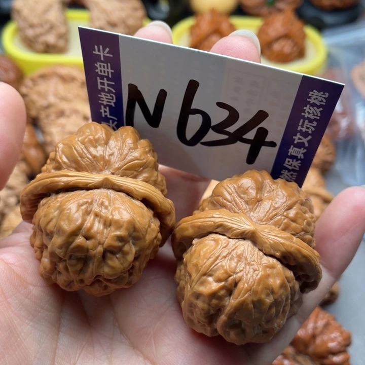 文玩核桃把件蛙蛙40尺