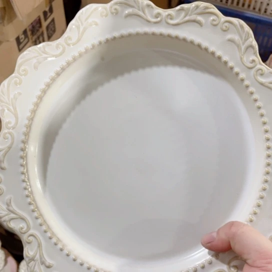 微瑕陶瓷完美主义者勿拍2个处理10寸