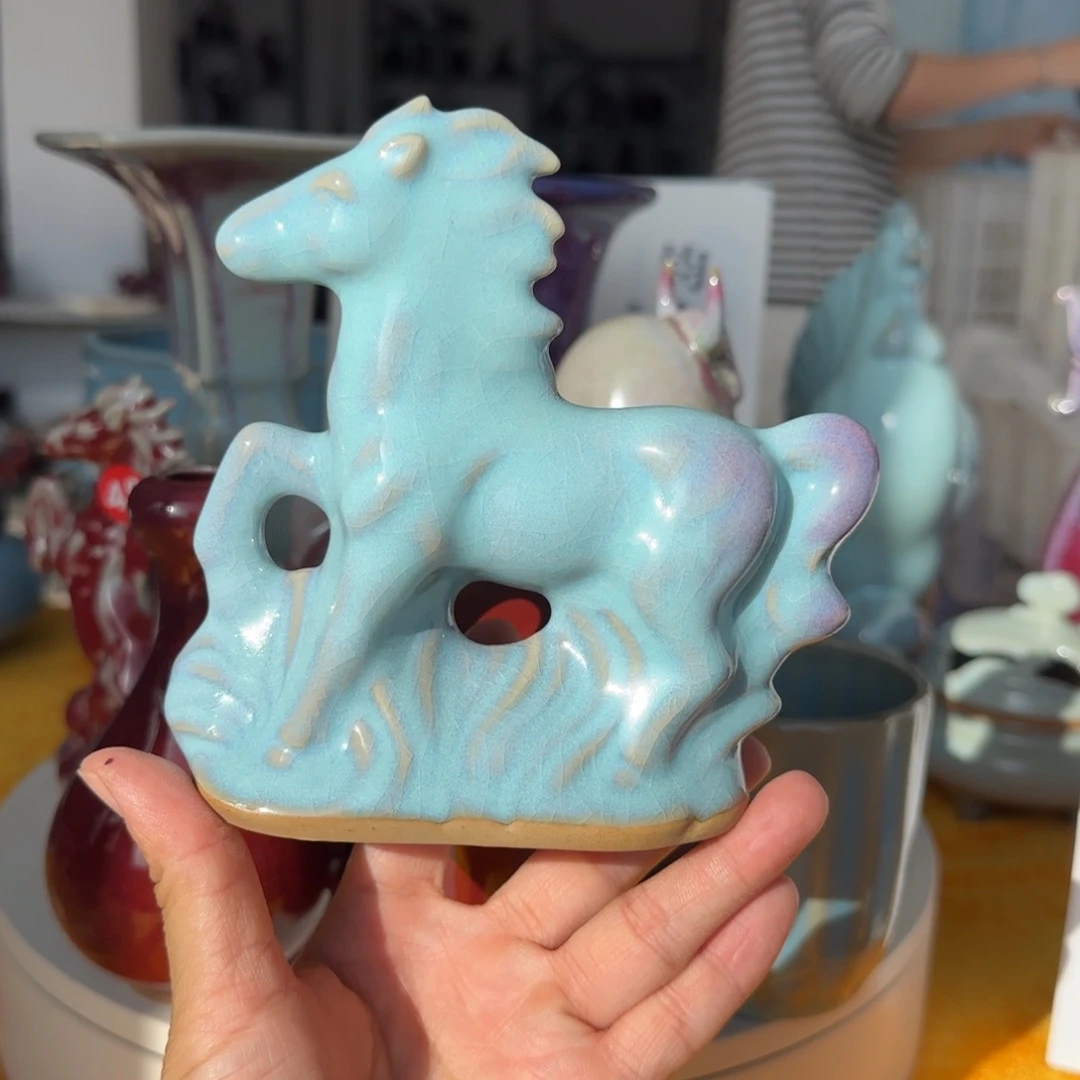 摆件陶郑家钧瓷摆件