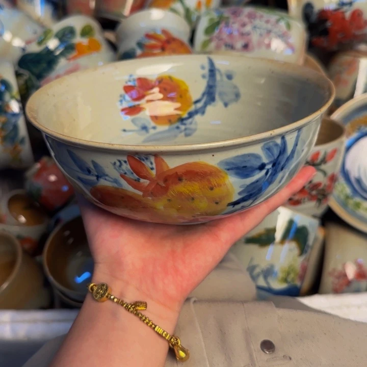瓷片景德镇陶瓷手工手绘