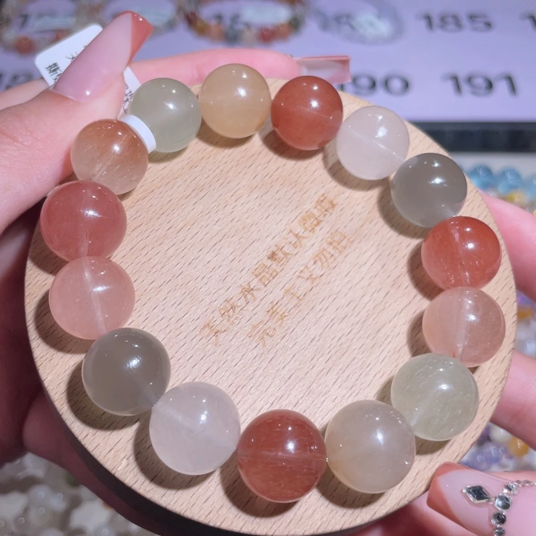 未镶嵌手链水晶185号多样性发一O 14mm+