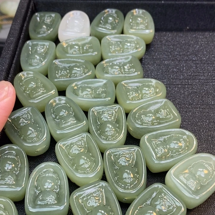 和田玉未镶嵌颈饰多样性发货一个