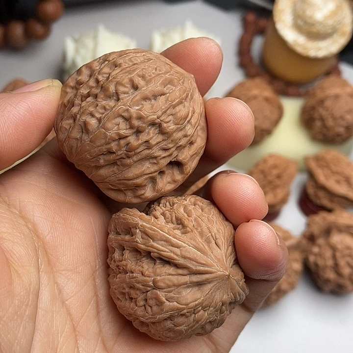 鑫***玉吊坠文玩核桃43大粗筋