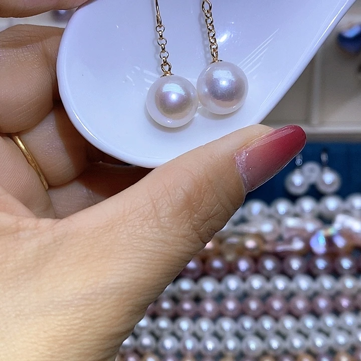 珠宝首饰银S925镶嵌淡水珍珠