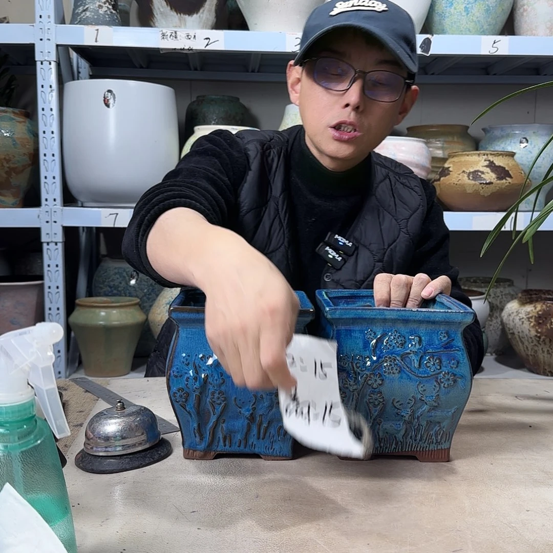 15@15 紫砂花盆尺寸