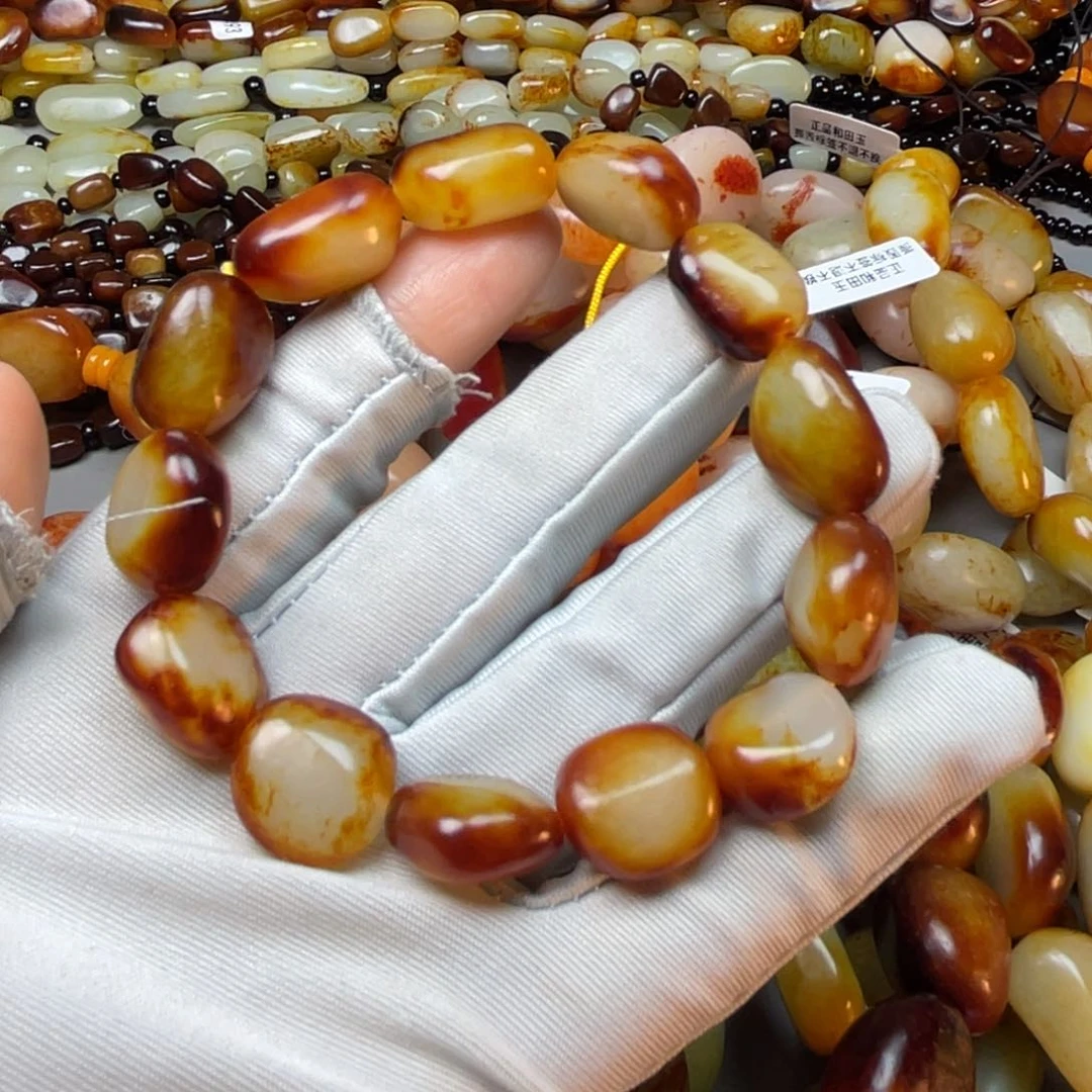 和田玉手链未镶嵌